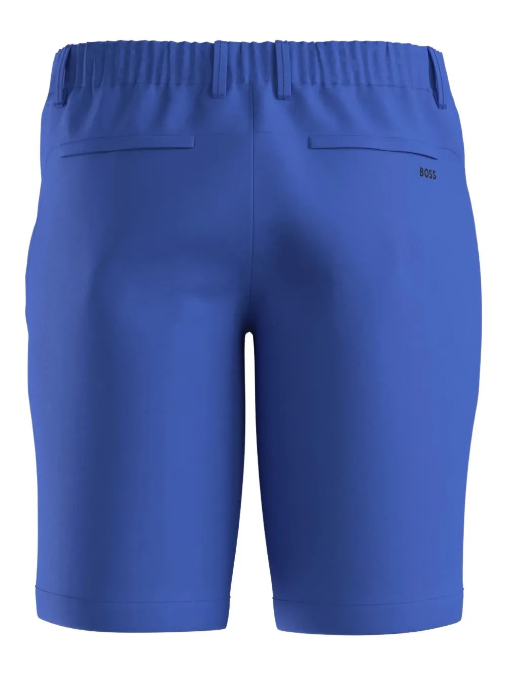 BOSS Elastische shorts met knoopsluiting Blauw