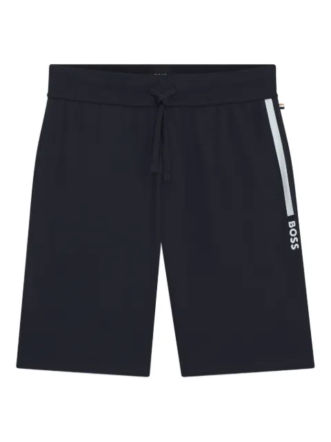 BOSS Bermuda com cordão de ajuste e logo