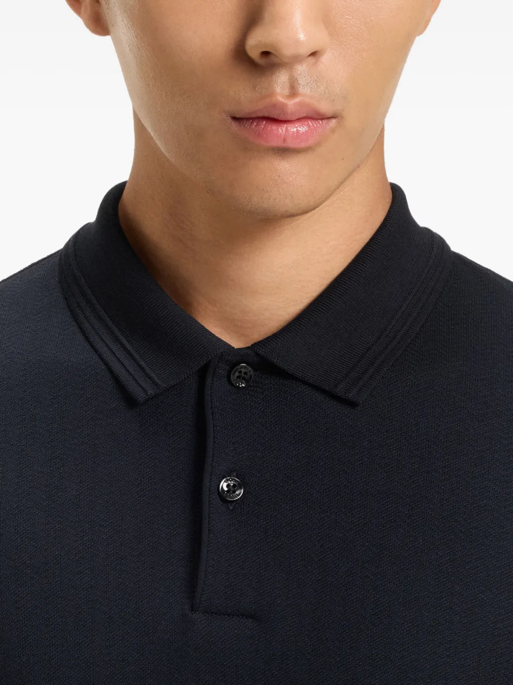 BOSS Poloshirt met korte mouwen Blauw