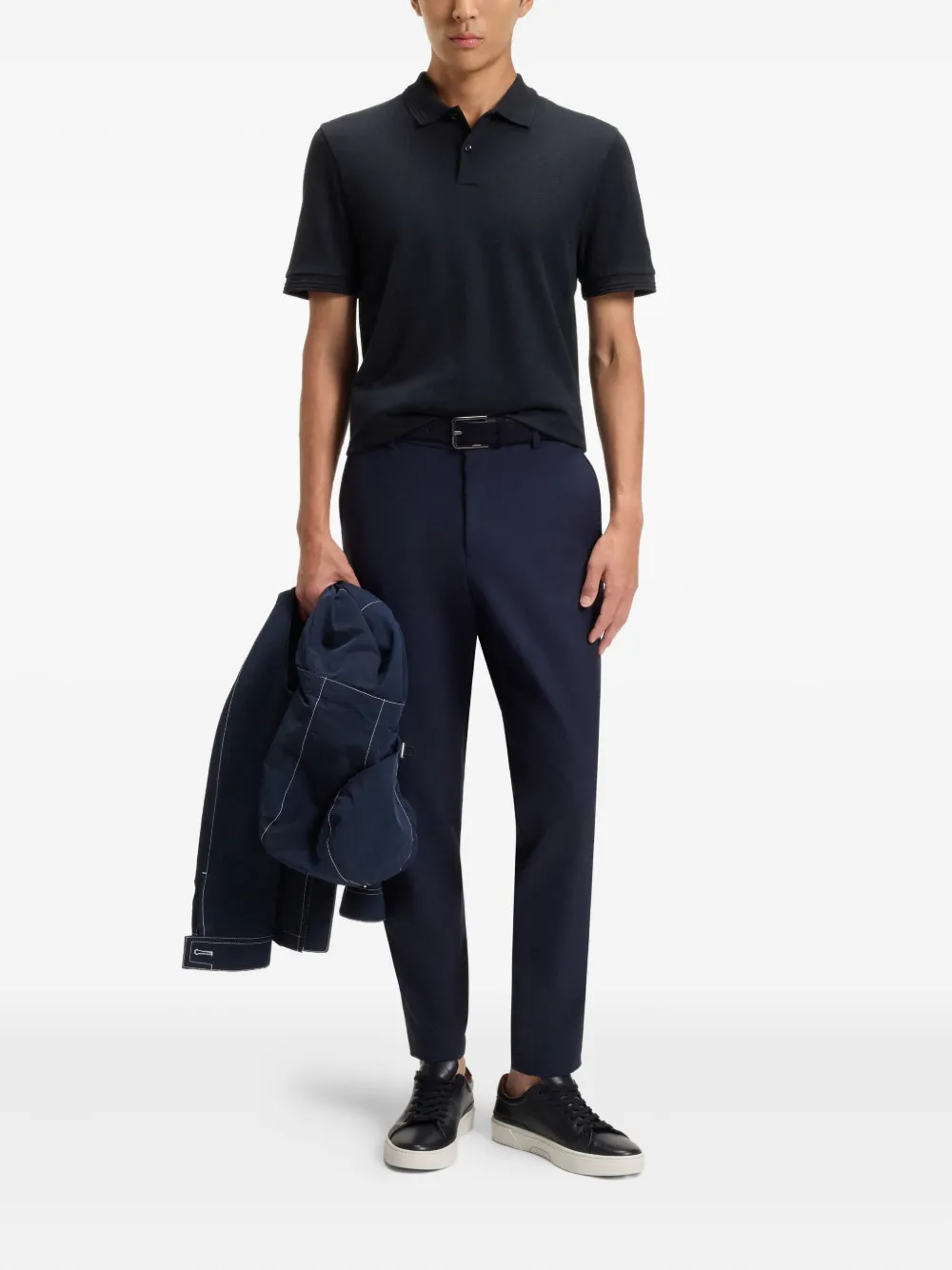 BOSS Poloshirt met korte mouwen - Blauw