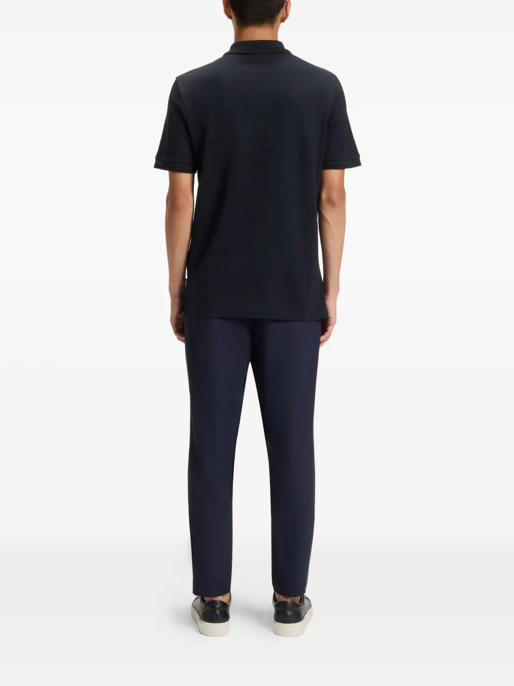 BOSS Poloshirt met korte mouwen Blauw