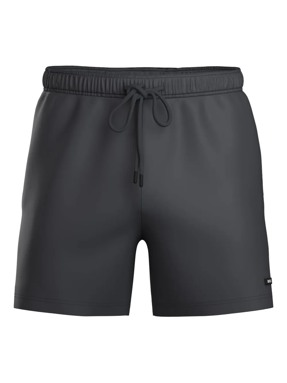 BOSS Bermuda de praia com ajuste no cós | Preto | Image 1