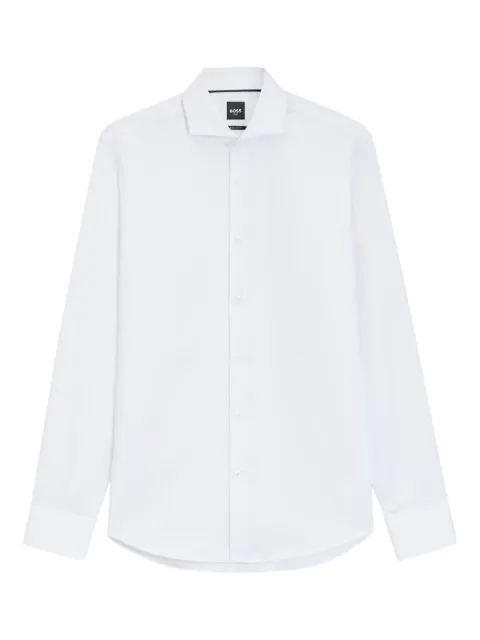 BOSS camisa con cuello italiano