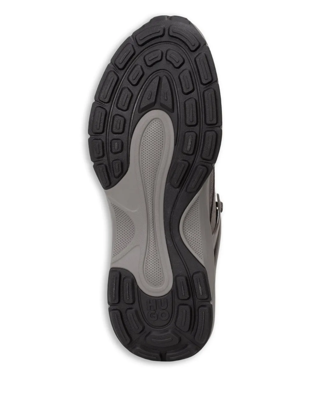 HUGO Sneakers met vlakken Grijs