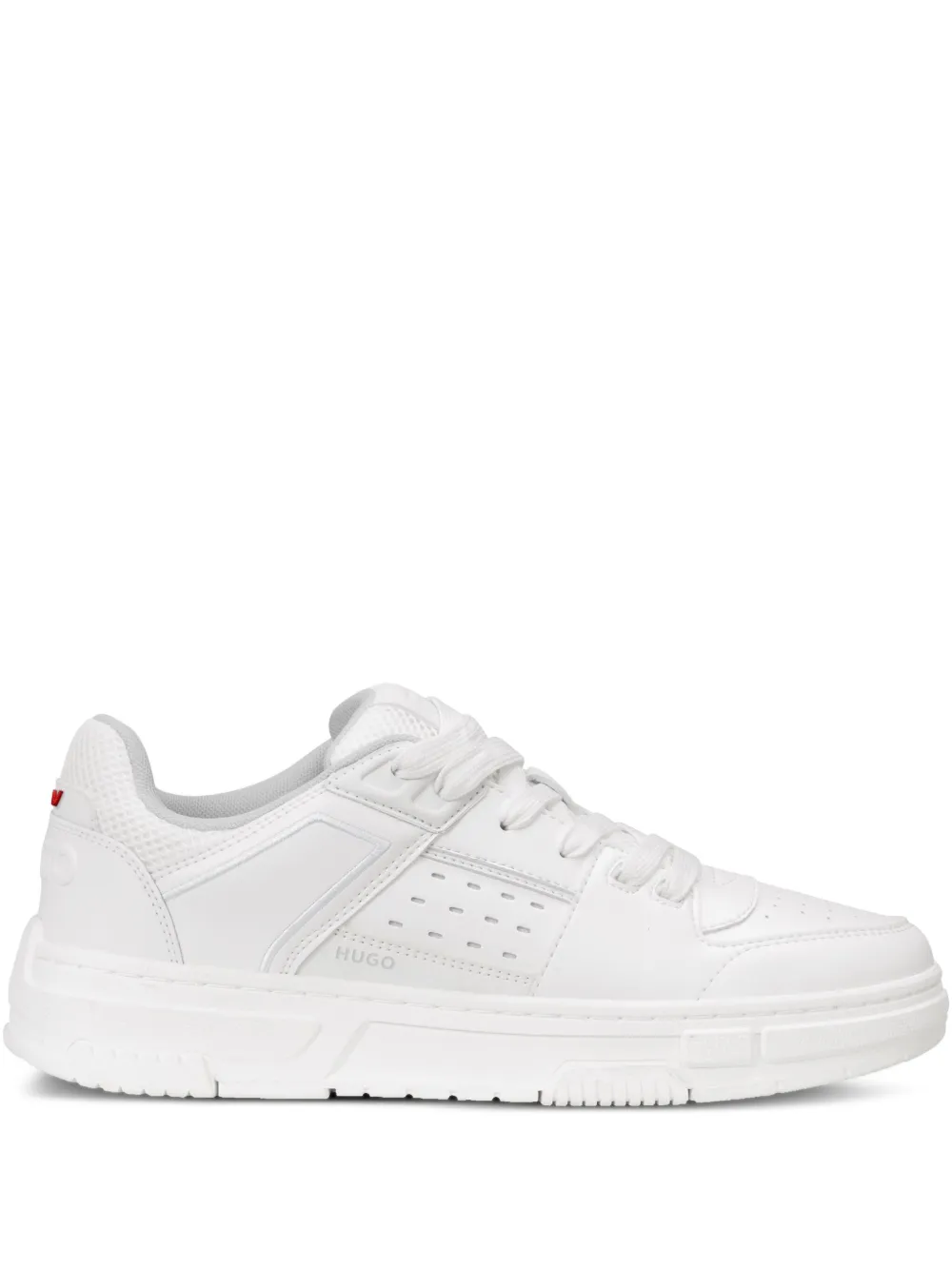 HUGO perforated-panel sneakers White
