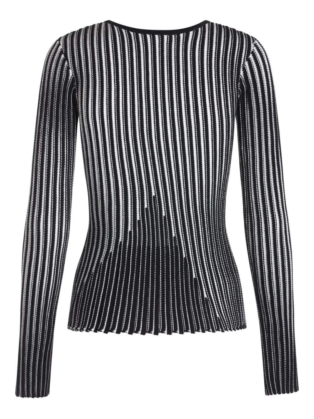 BOSS ribbed V-neck sweater | Knitted Sweaters | Image 2