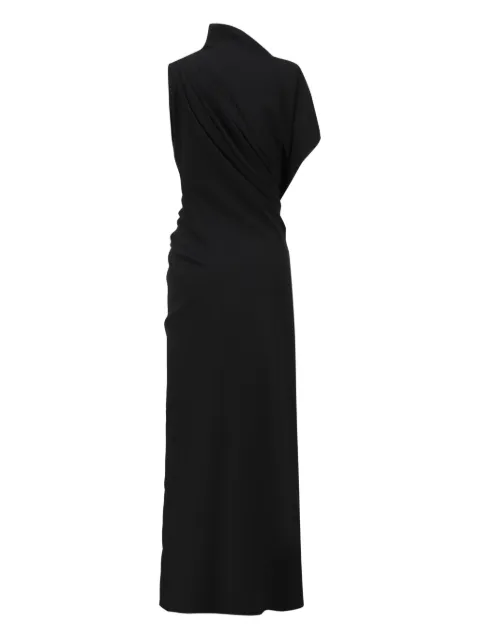 OUDE WAAG asymmetric draped dress