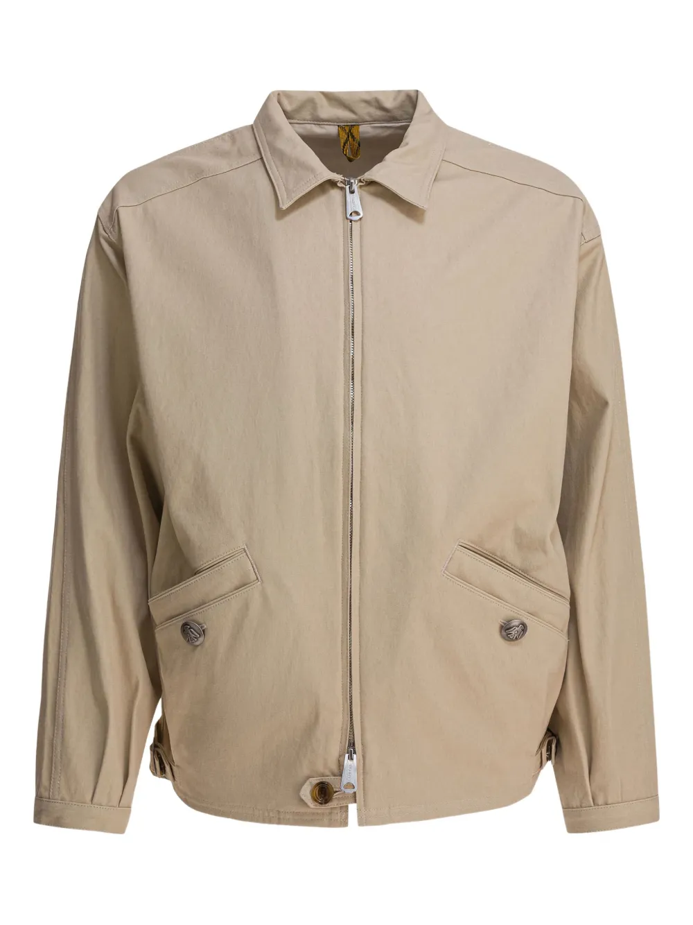 KAPITAL zip-fastening button-detail jacket | Neutrals | Image 1