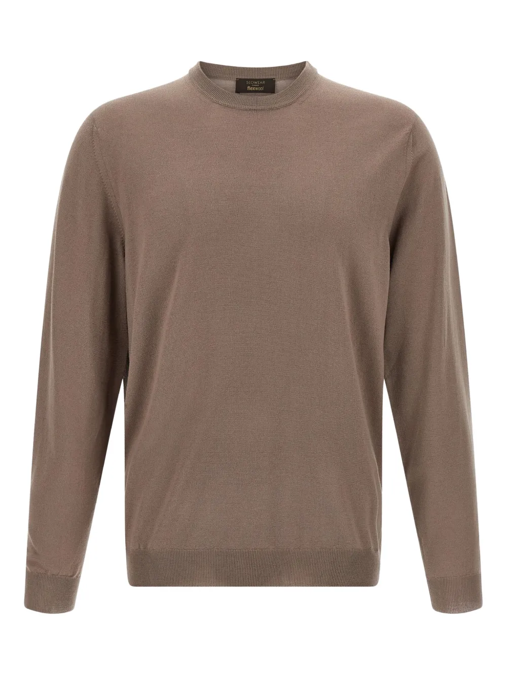 Zanone Trui met ronde hals Bruin