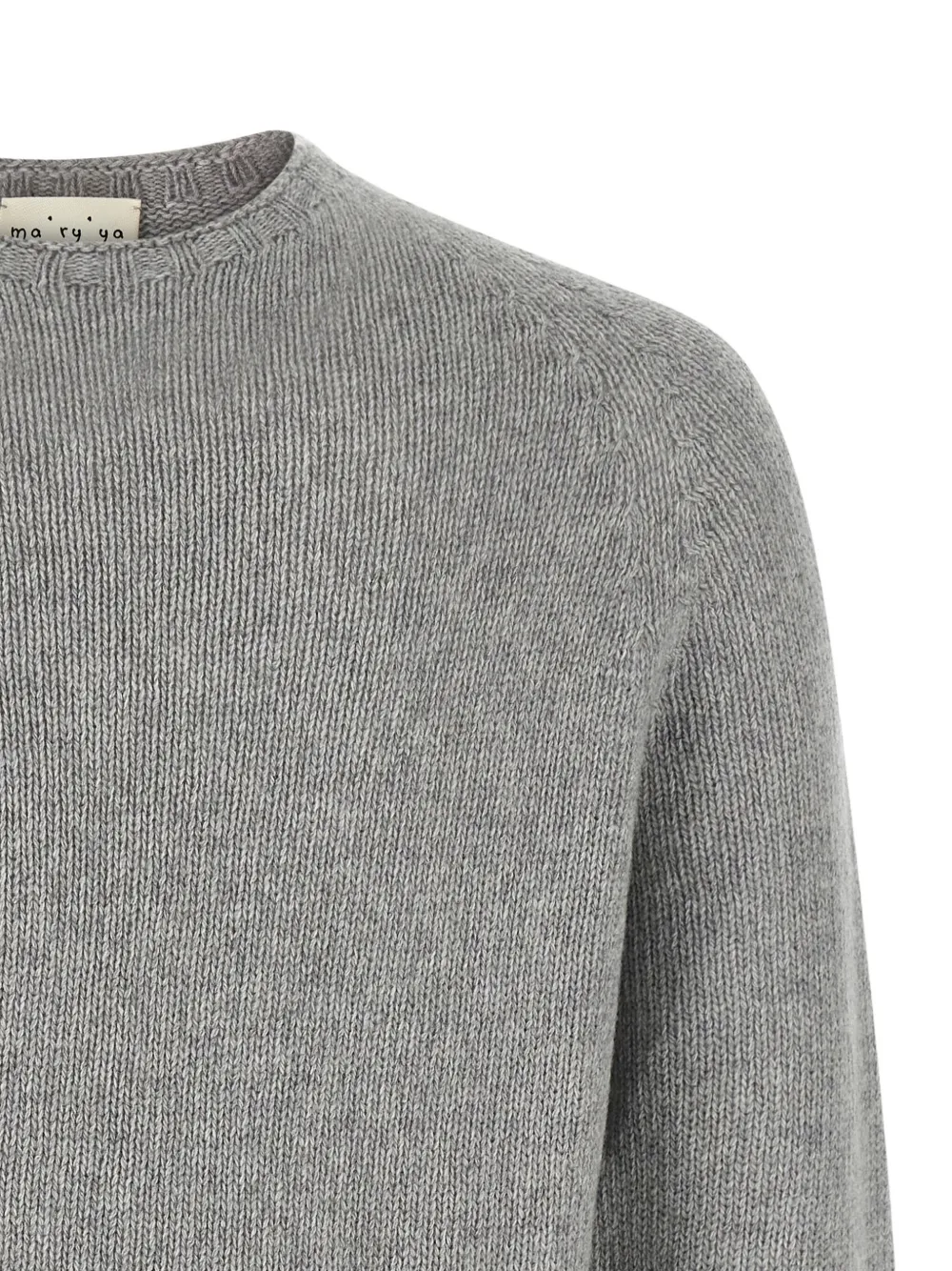  Ma'ry'ya Cuffed Raglan Sweater - Grey 