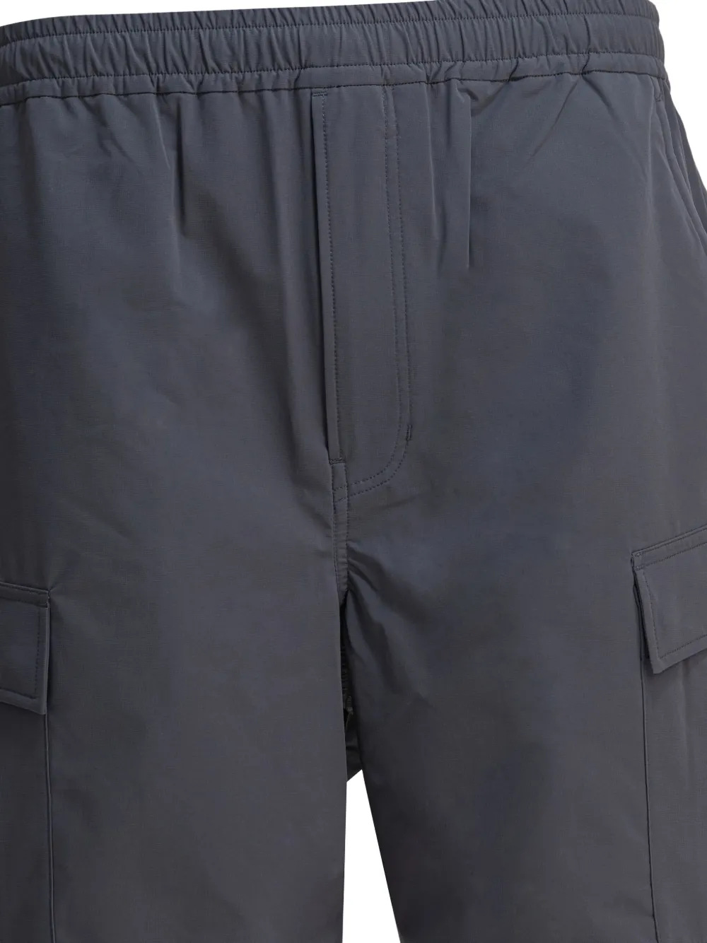 Daiwa Pier39 Elasticated-waist Cargo Shorts In Gray