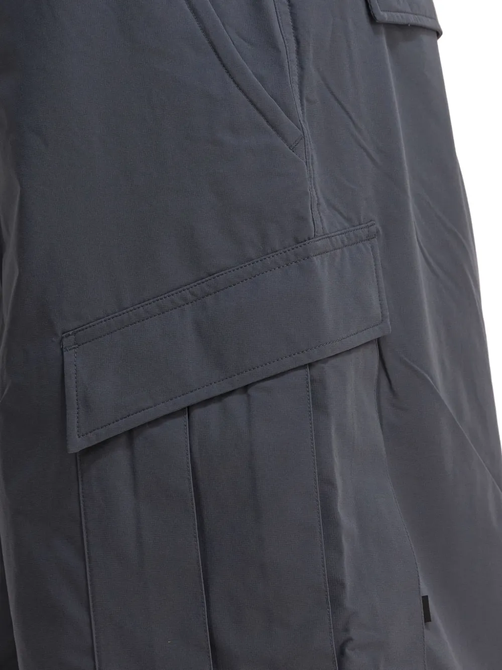 Daiwa Pier39 Elasticated-waist Cargo Shorts In Gray