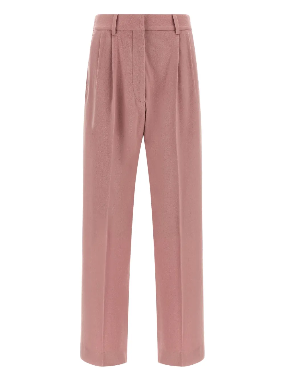 Blazé Milano Pleated Tailored Trousers In Pink