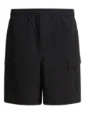 DAIWA PIER39 cargo pocket elastic-waist shorts - Black