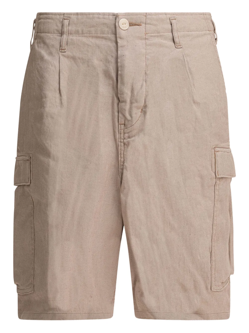 nonnative pleated cargo shorts - ニュートラル nonnative pleated cargo shorts - ニュートラル