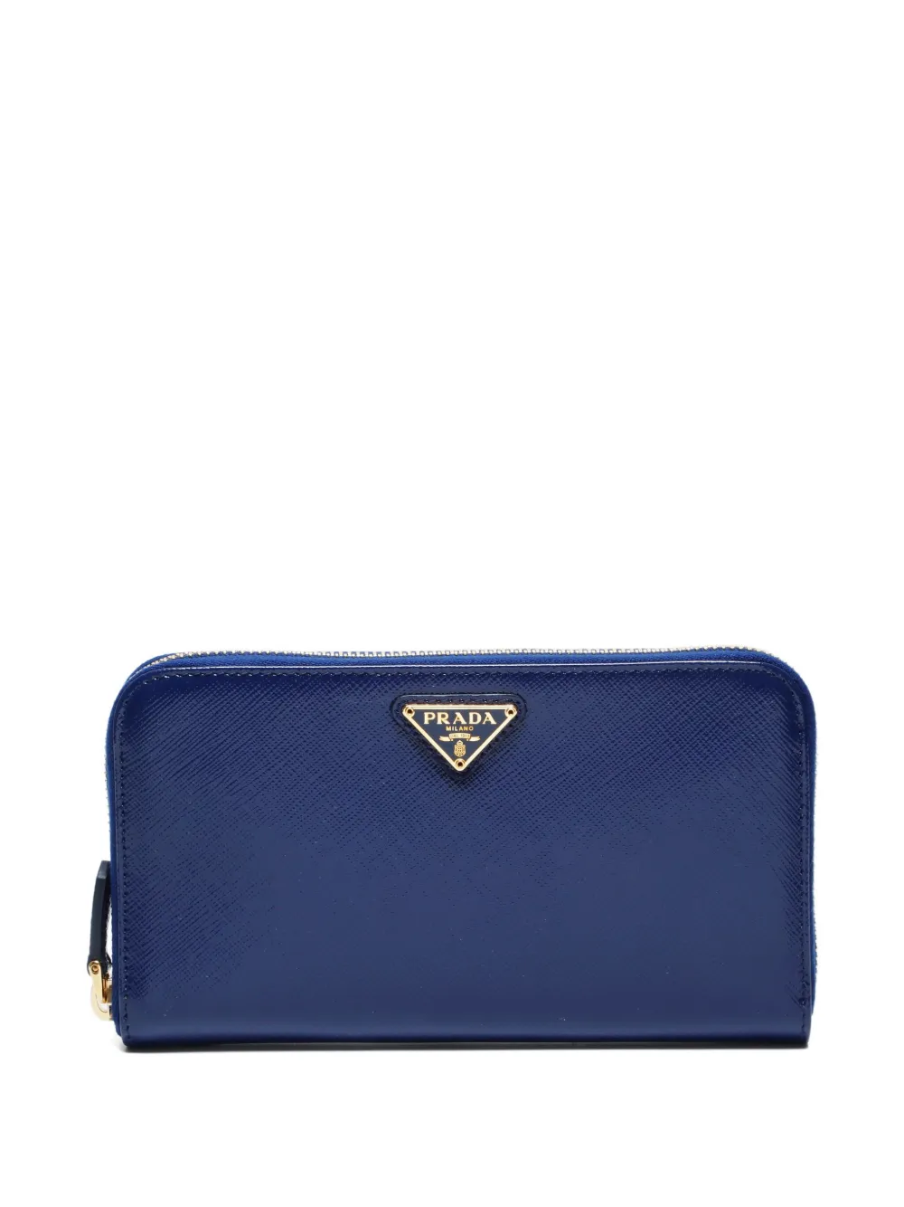 Prada Pre-Owned 2020-2024 ファスナー財布 - ブルー Prada Pre-Owned 2020-2024 ファスナー財布 - ブルー