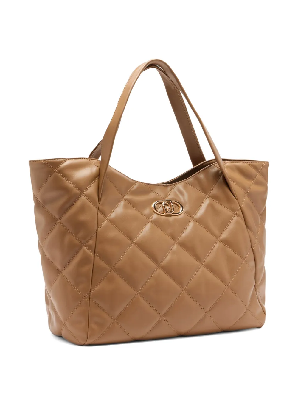LIU JO Large quilted tote bag - Bruin
