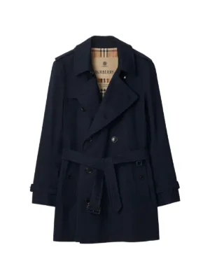 Burberry extra-short Tropical Gabardine Kensington Trench Coat
