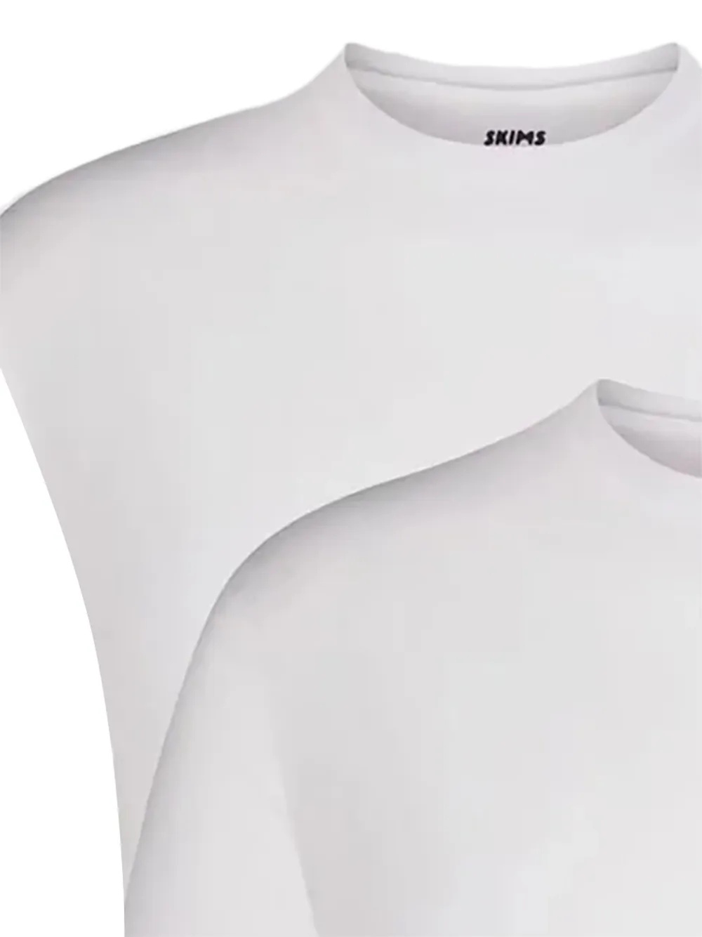 Skims Drie T-shirts met ronde hals - Wit