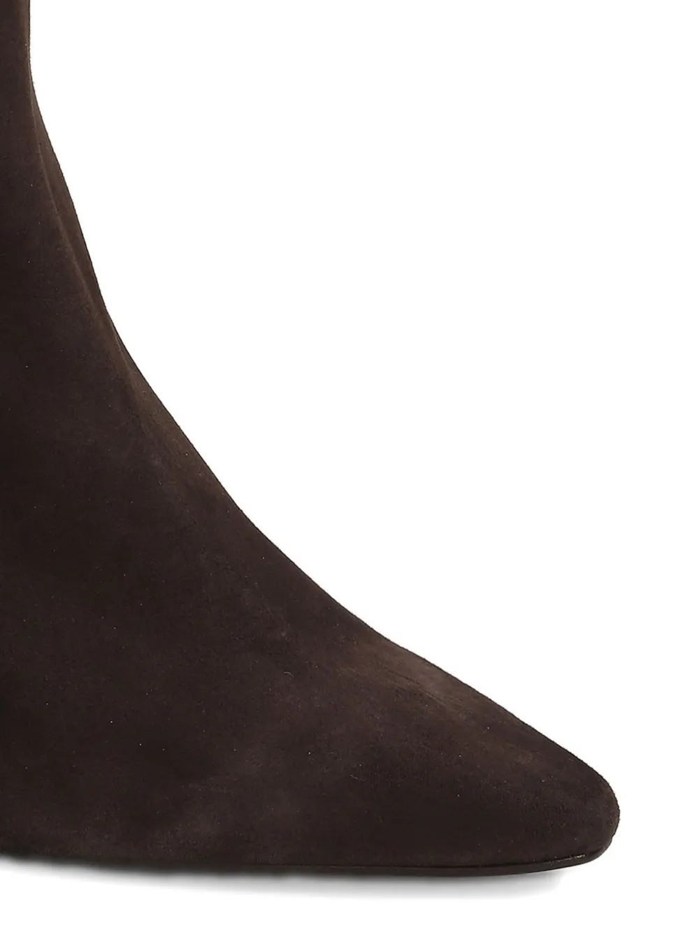 Pedro Miralles Pointed Zip Boots In Brown