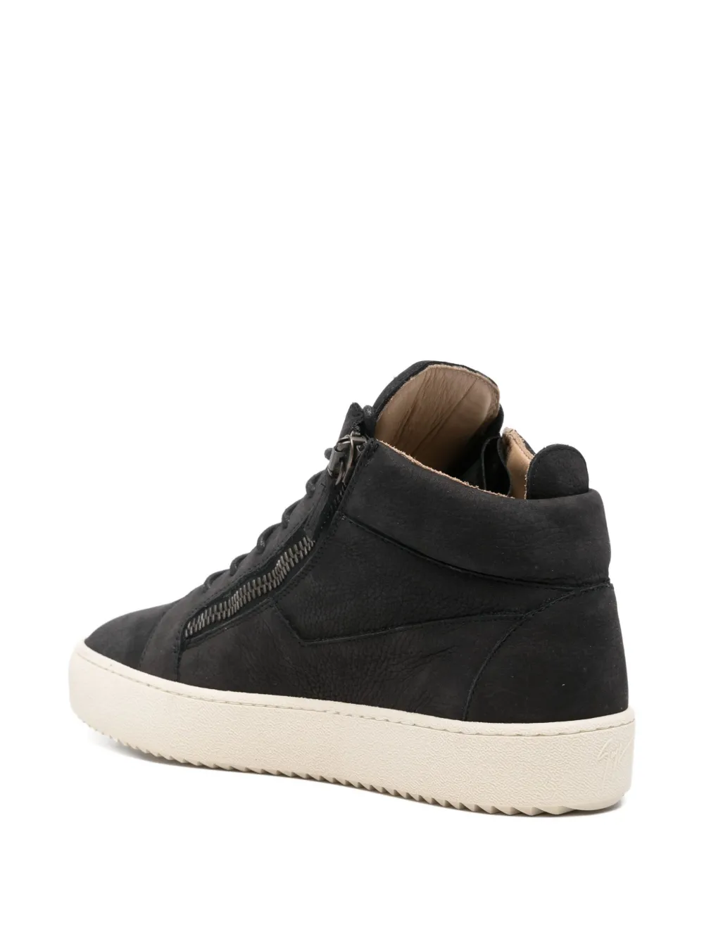 Giuseppe Zanotti Suède sneakers Zwart