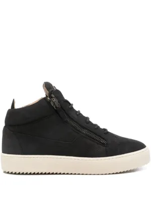 Giuseppe Zanotti Coby Deluxe Leather single-strap mid-top Sneakers