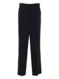Circolo 1901 corduroy back-zip trousers - Black