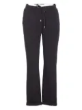 LIU JO elasticated-waist drawstring track pants - Black