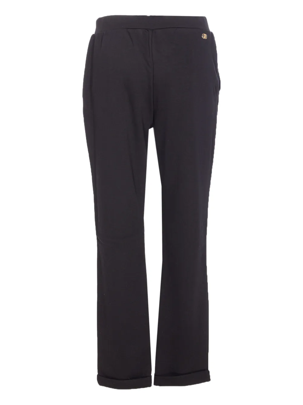 LIU JO elasticated-waist drawstring track pants - Zwart