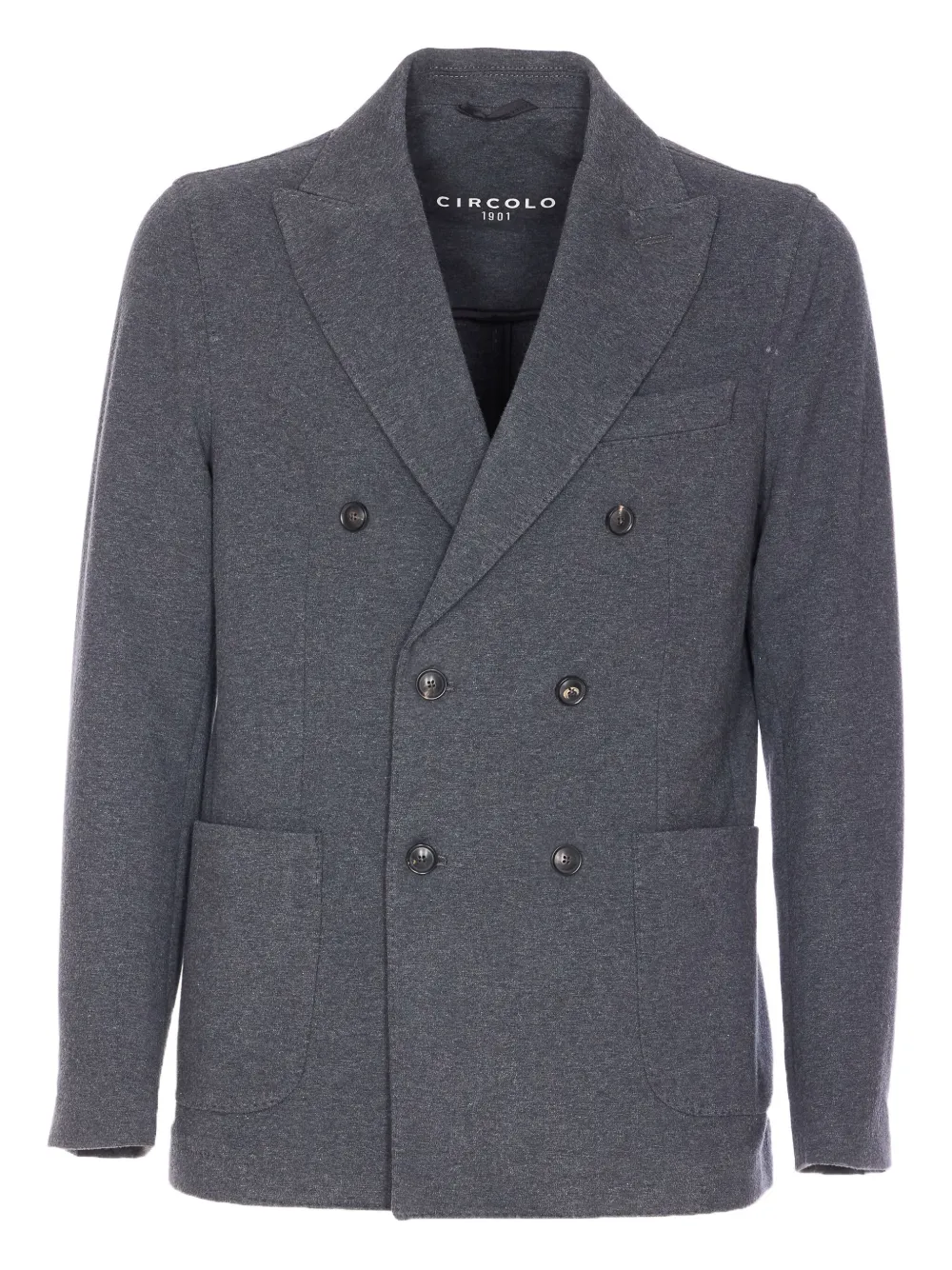 Circolo 1901 double-breasted blazer Grijs