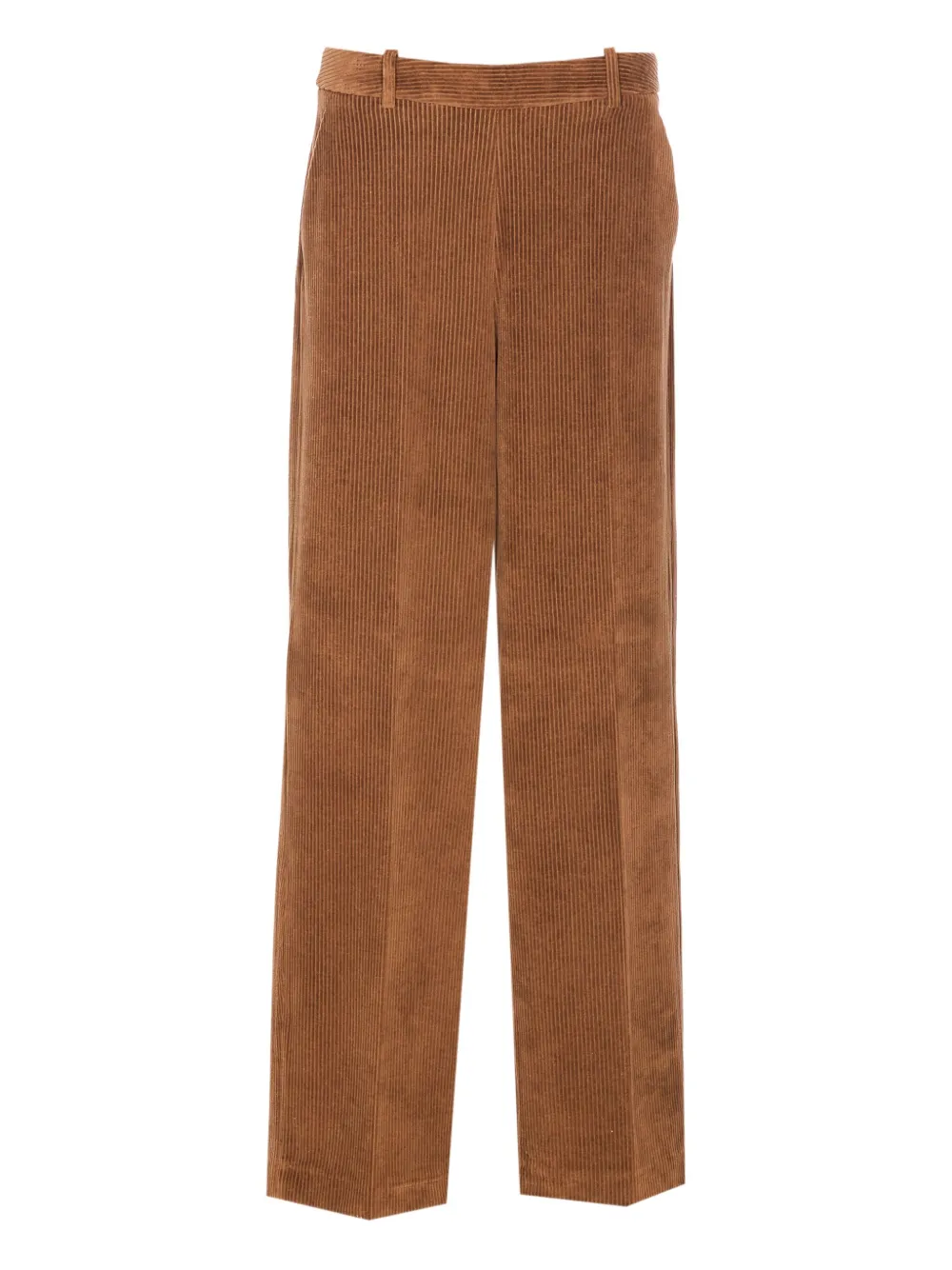 Circolo 1901 corduroy pocketed straight trousers Bruin