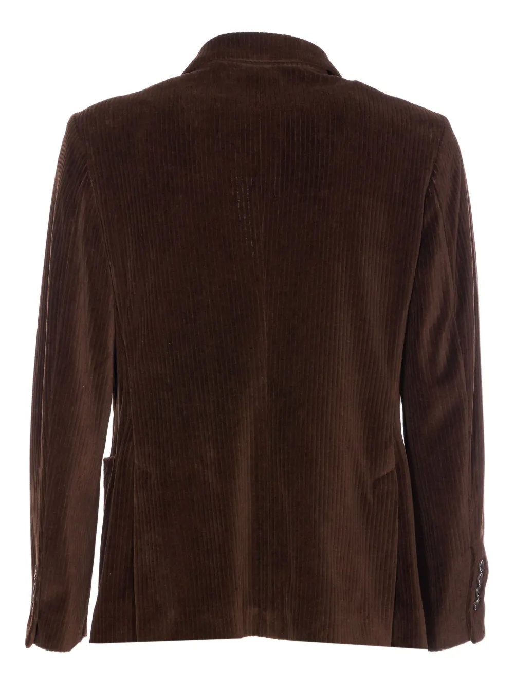 Circolo 1901 corduroy double-breasted blazer Bruin
