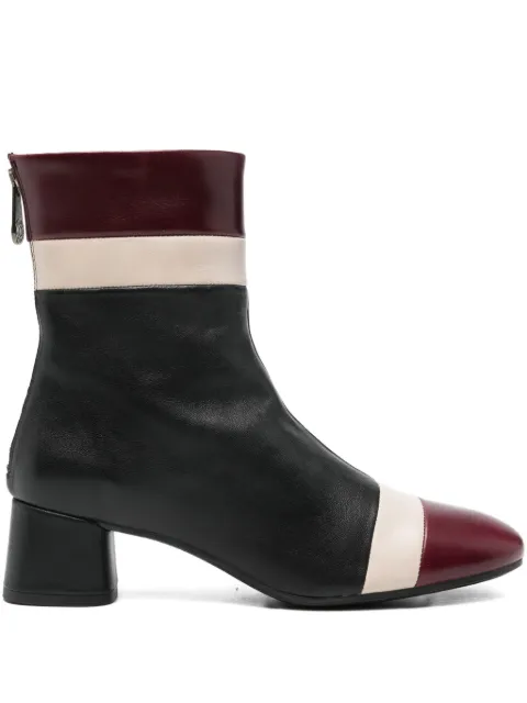 Pedro Miralles 50mm block-heel panelled boots