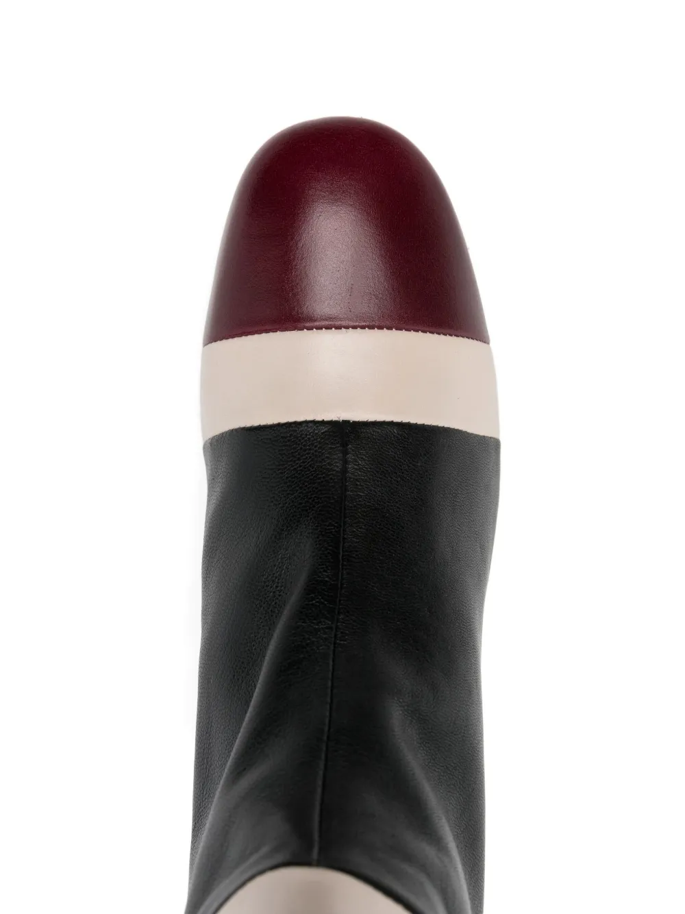 Pedro Miralles 50mm Block-heel Panelled Boots In Multi