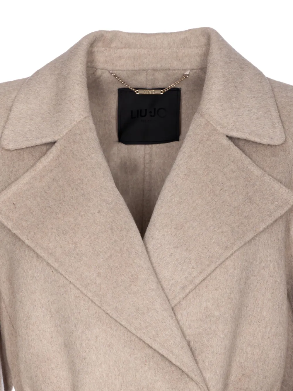 LIU JO Jas met riem Beige