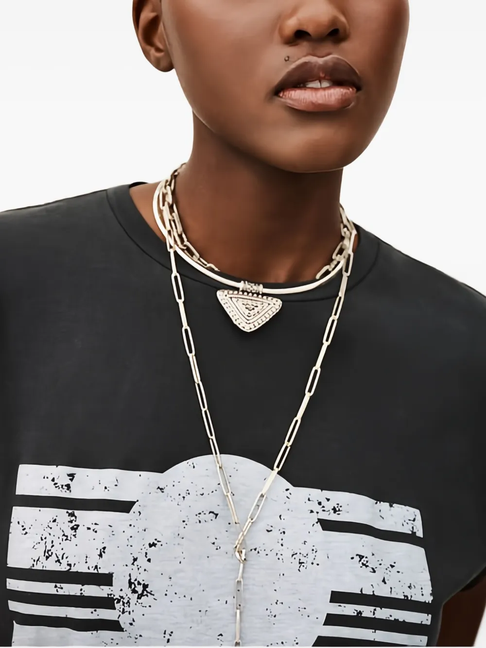 Ba&sh Reese Graphic T-shirt In Black