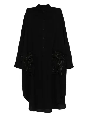 Yohji Yamamoto ヨウジヤマモト　スリーブレスドレスワンピース STAFF STYLING｜THE SHOP YOHJI YAMAMOTO