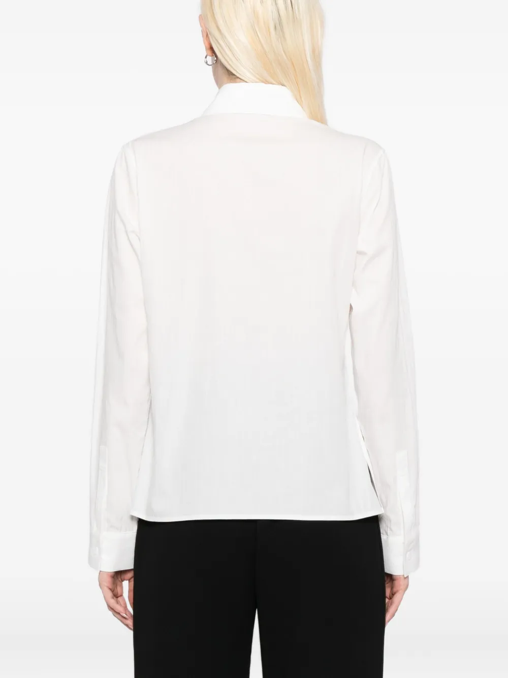 Yohji Yamamoto Broad R Shirt In White