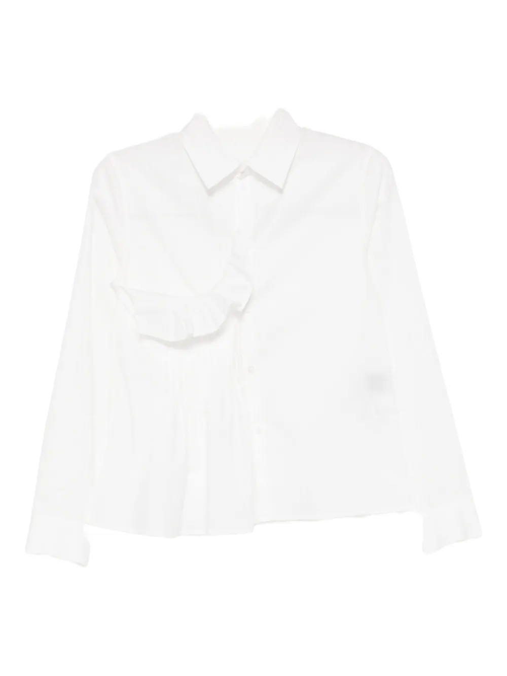 Yohji Yamamoto Broad R Shirt In White