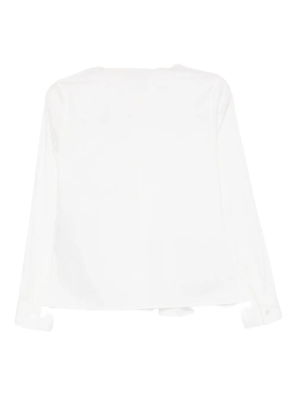 Yohji Yamamoto Broad R Shirt In White