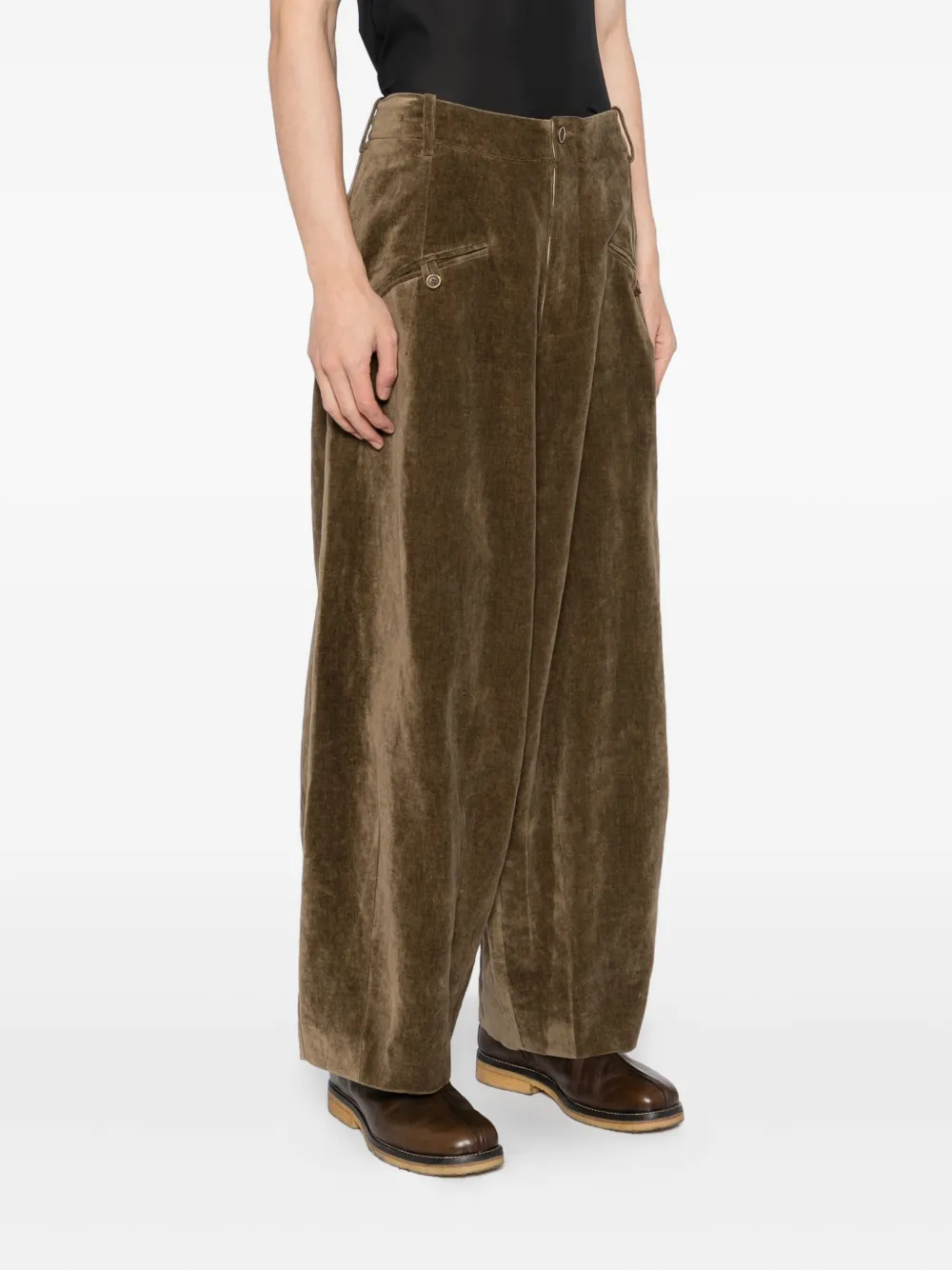 Uma Wang Prudent broek Beige