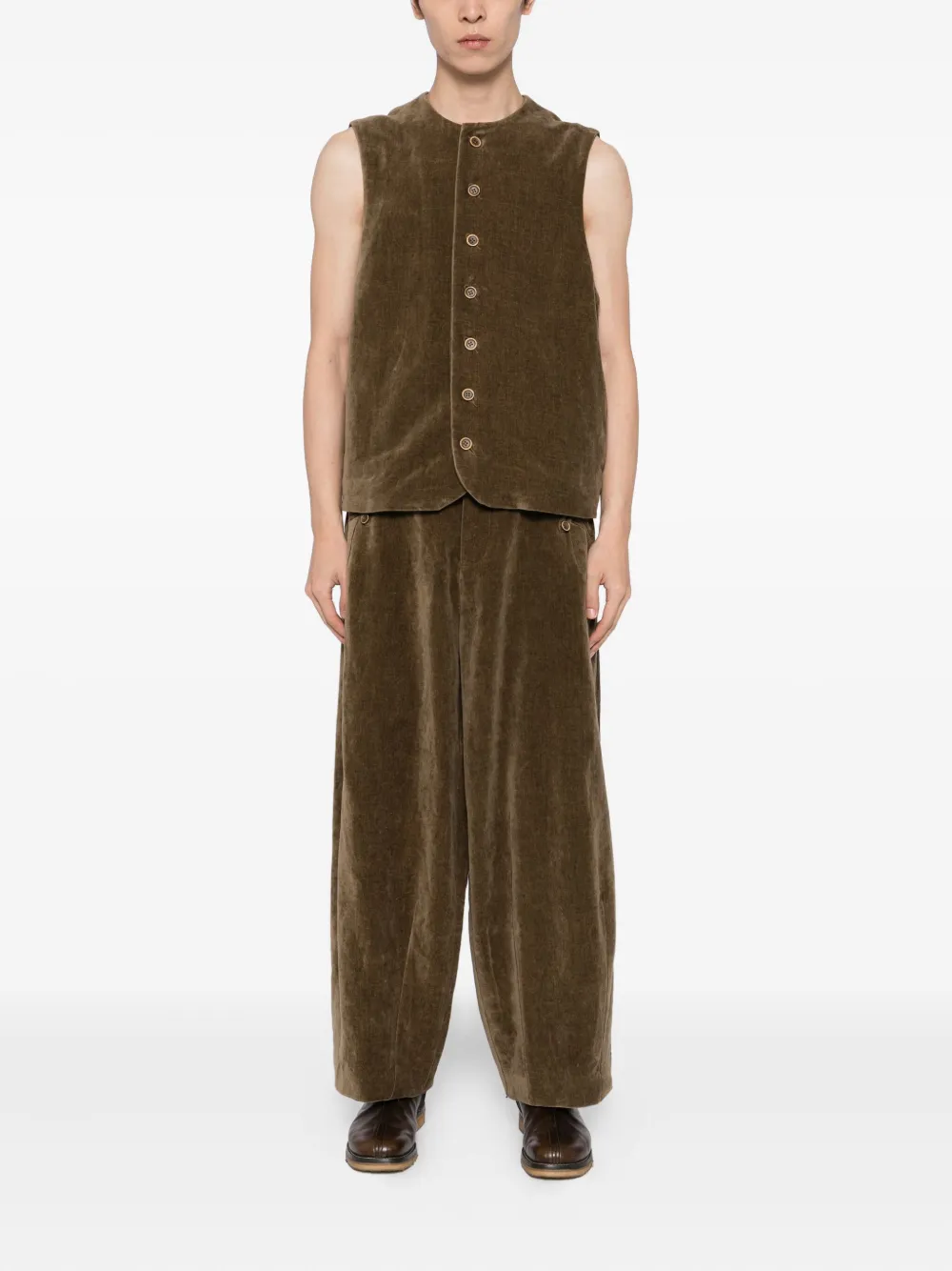 Uma Wang Prudent broek - Beige