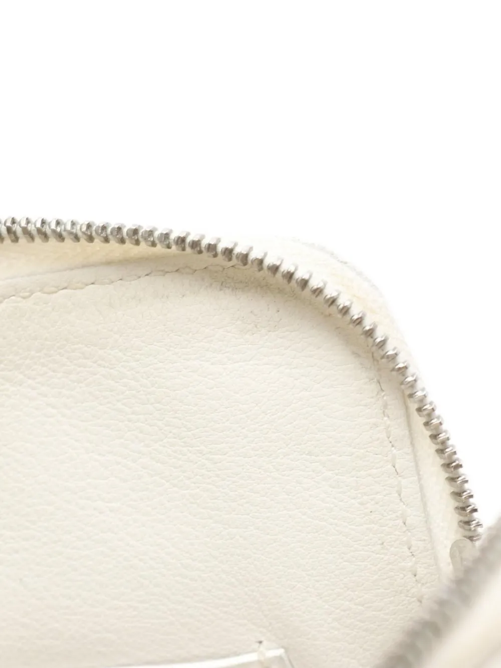 Pre-owned Hermes 2019 Balade En Berline Zip Wallet In Neutral