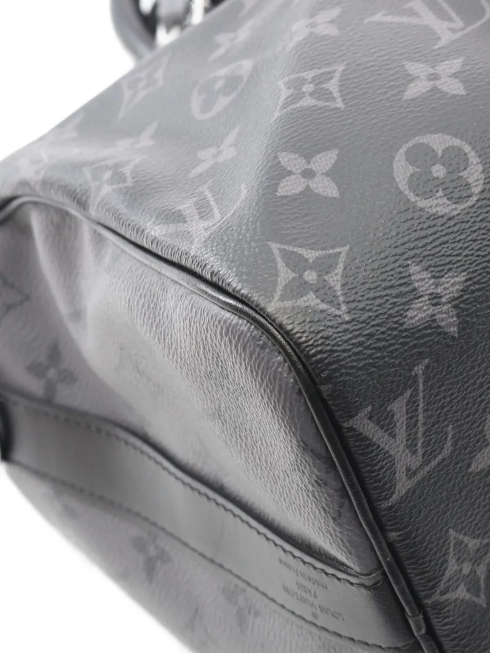 Pre-owned Louis Vuitton 2021 Keepall Bandoulière 35 Two-way Duffle Bag In Black