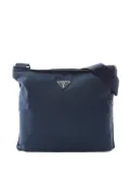 Prada Pre-Owned 2000s triangle-logo shoulder bag - Blue