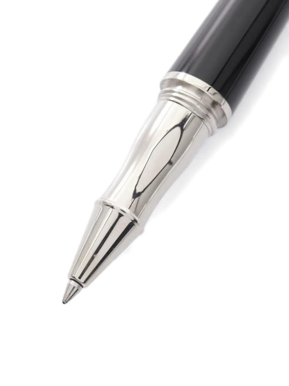 Pre-owned Harry Winston 2010s Palladium Rollerball Pen In Black