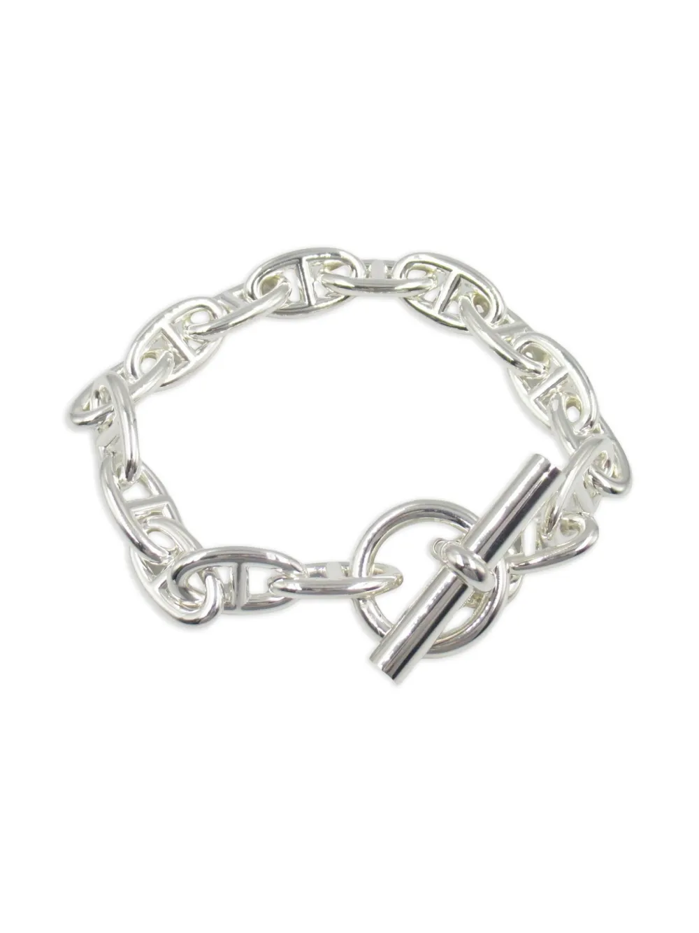 Hermès Pre-Owned 2020s Chaine Dunkle bracelet | Grey | Image 1
