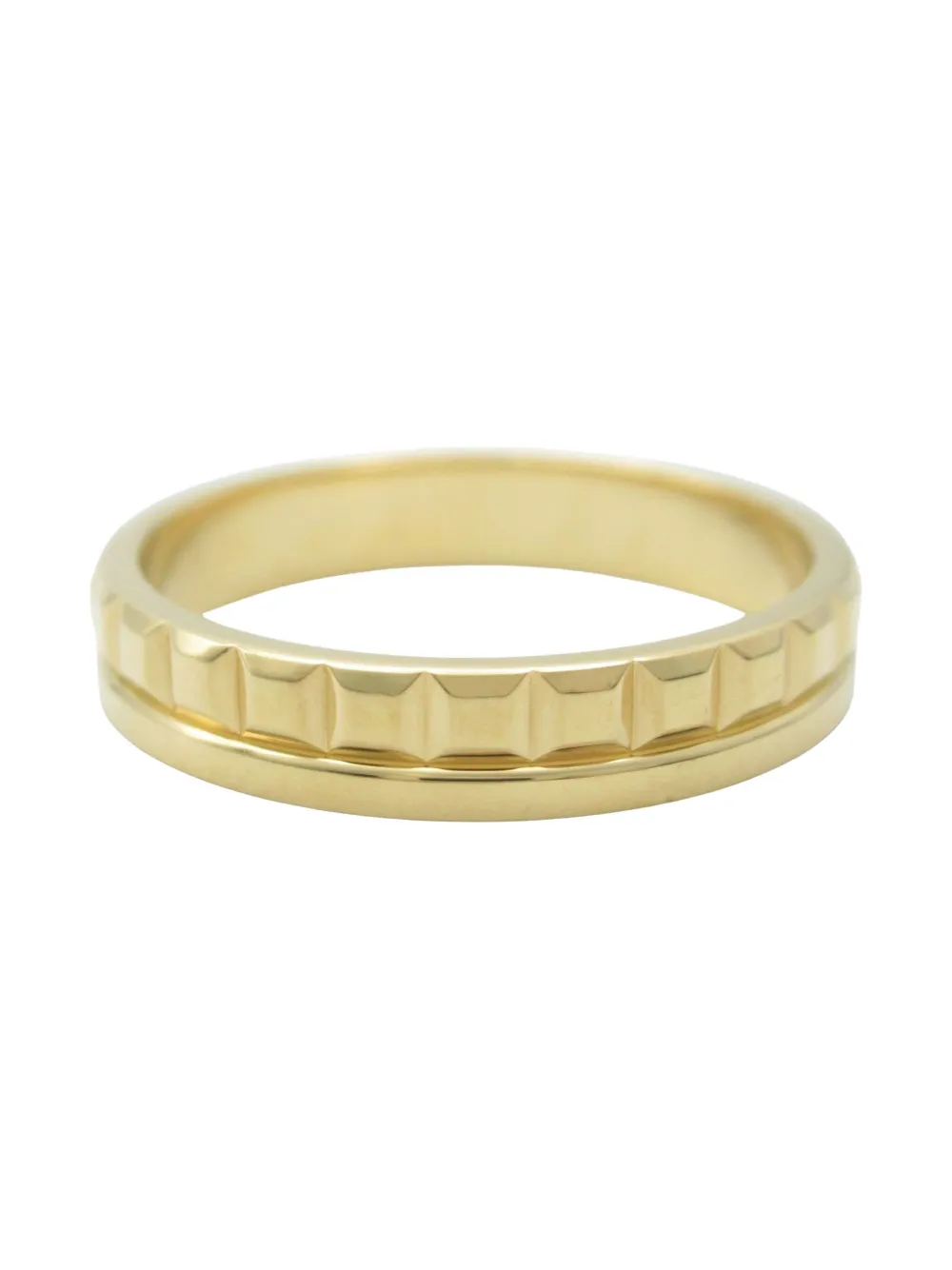 Boucheron Pre-Owned 2010s 18K yellow gold Quatre Radiant Harp ring | Gold | Image 1