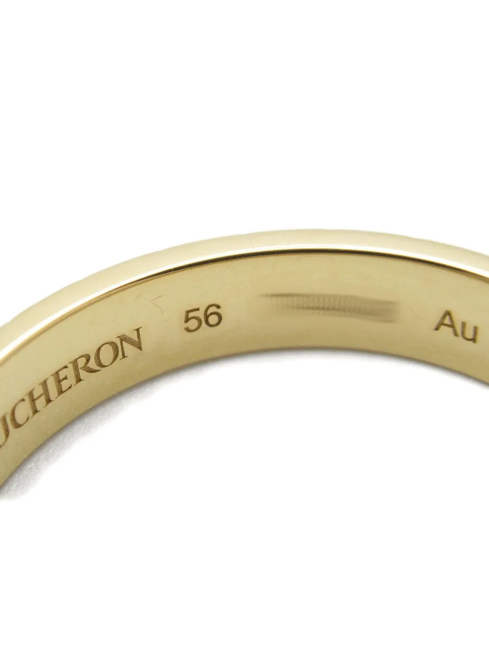 Pre-owned Boucheron 2010s 18k Yellow Gold Quatre Radiant Harp Ring