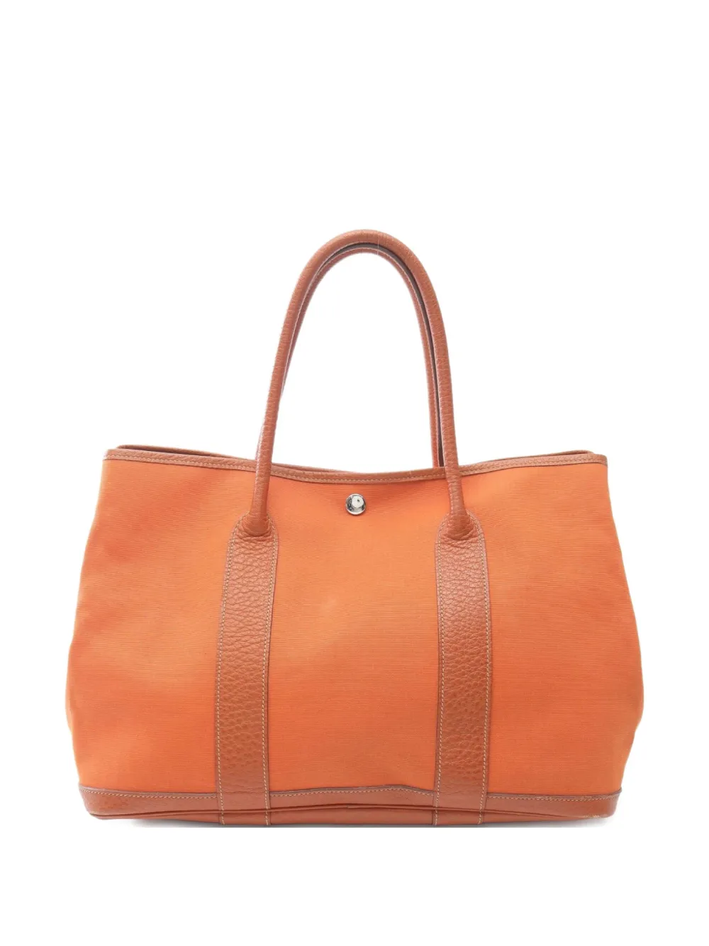Hermès Pre-Owned 2006 ガーデンパーティー PM ハンドバッグ - オレンジ Hermès Pre-Owned 2006 ガーデンパーティー PM ハンドバッグ - オレンジ